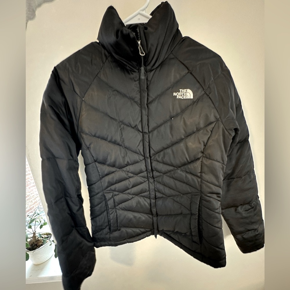 The North Face black puffer